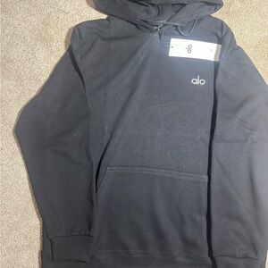 ALO Yoga Men's Charcoal Hoodie